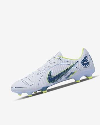 Nike Mercurial Vapor 14 Academy MG Grises Azules Claro Azules Azules | MX 5103
